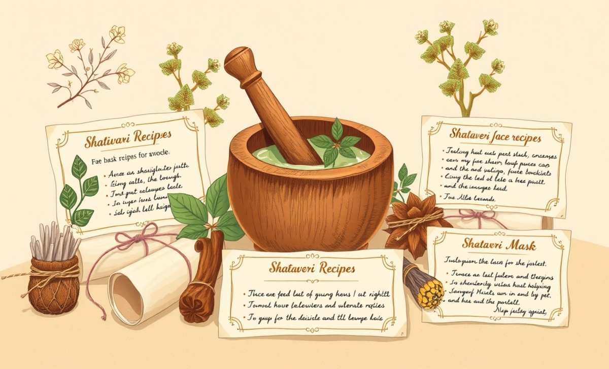 DIY Shatavari Face Mask Recipes For Specific Needs