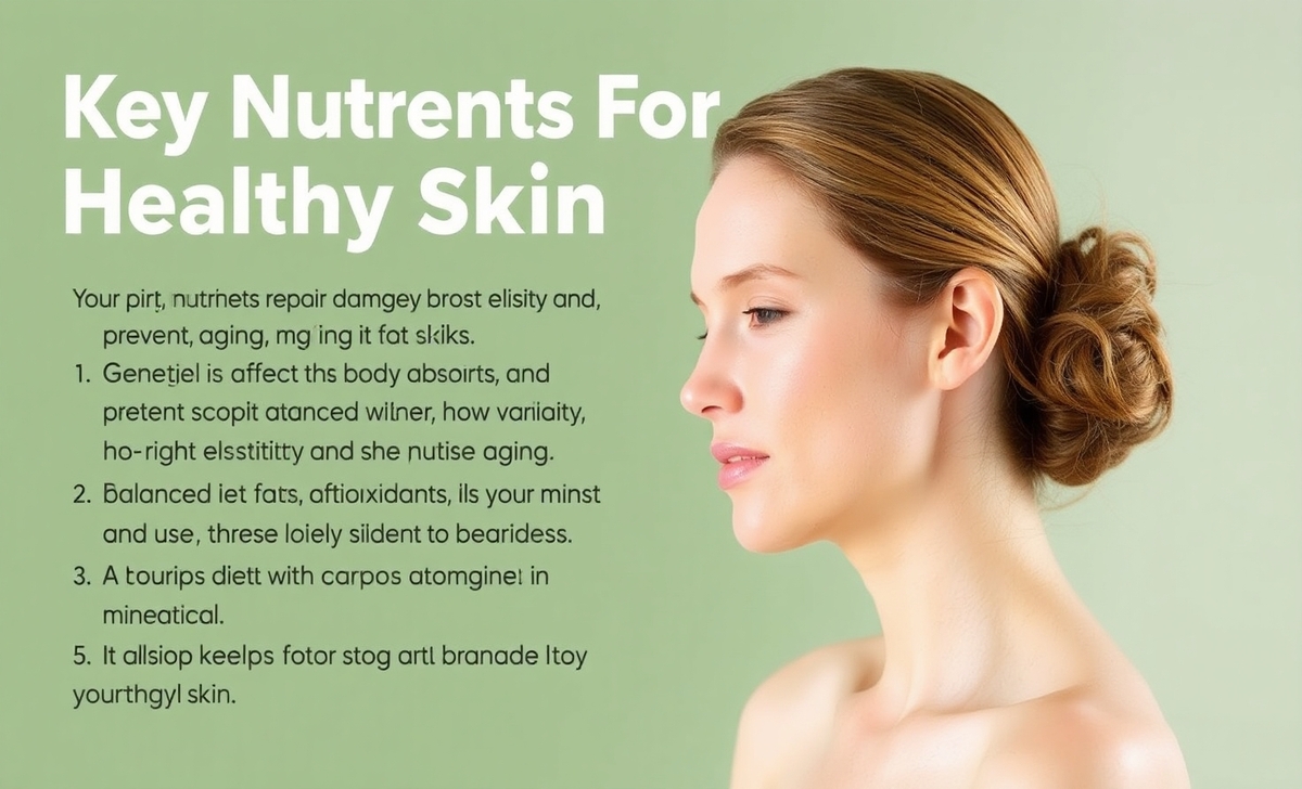 Key Nutrients For Healthy Skin