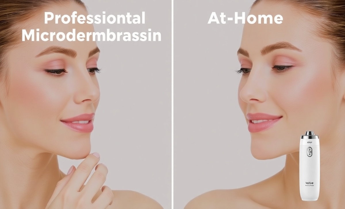 Professional Vs. At-Home Microdermabrasion