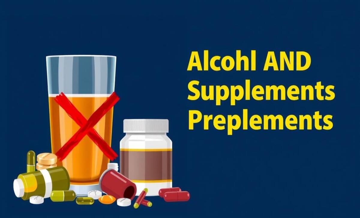 Alcohol AND Supplements Precautions