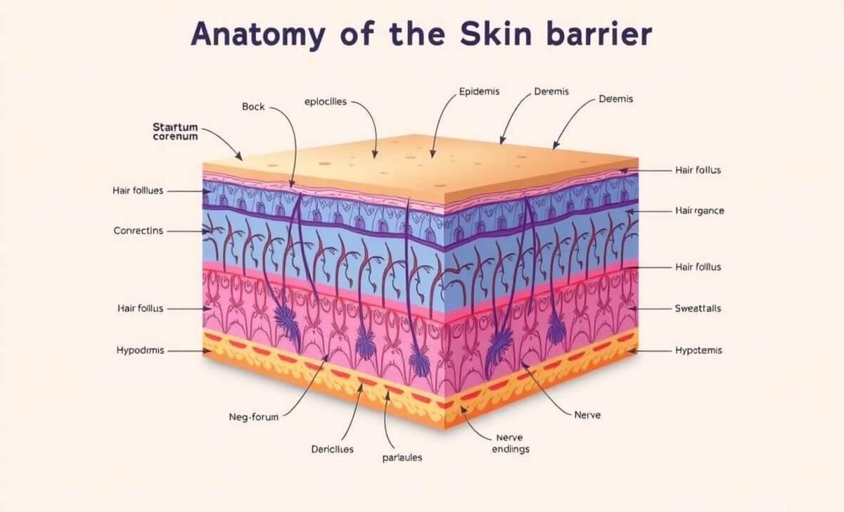 Anatomy Of The Skin Barrier