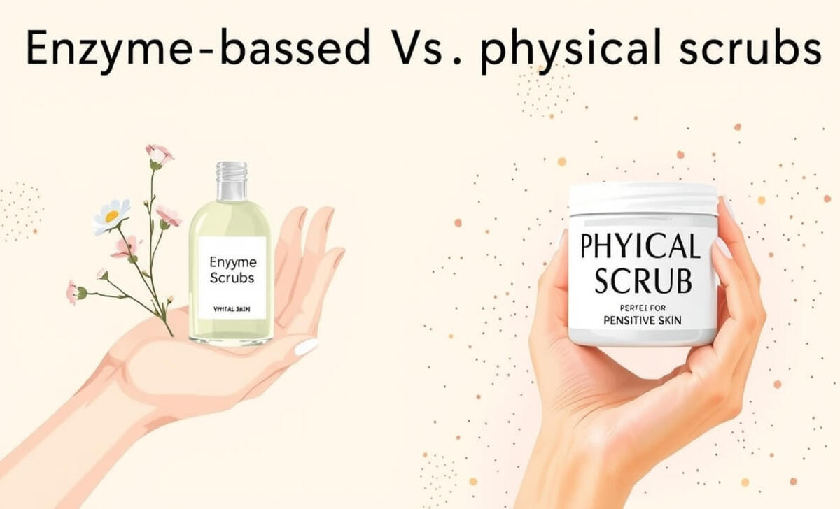 Are Enzyme-Based Products Better Than Physical Scrubs For Sensitive Skin ?