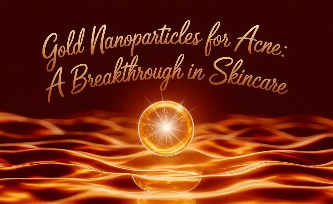 Gold Nanoparticles For Acne: A Breakthrough In Skincare