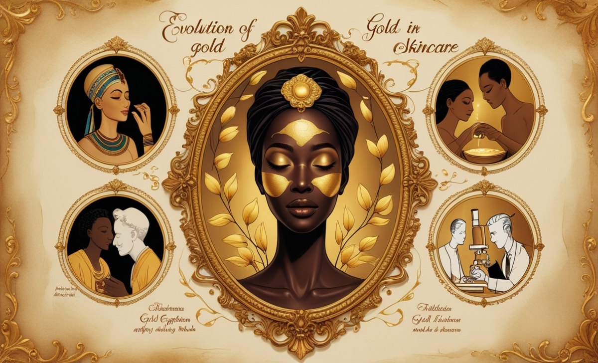 History Of Gold In Skincare