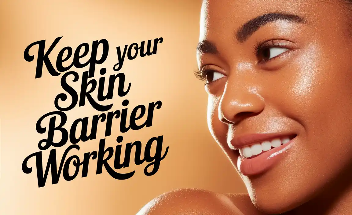 Keep Your Skin Barrier Working