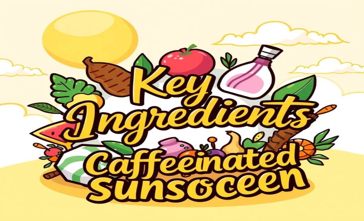 Key Ingredients IN Caffeinated Sunscreen