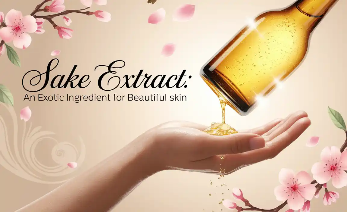 Sake Extract: An Exotic Ingredient For Beautiful Skin