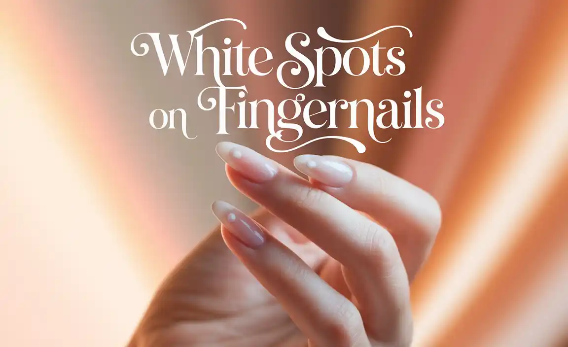 White Spots On Fingernails