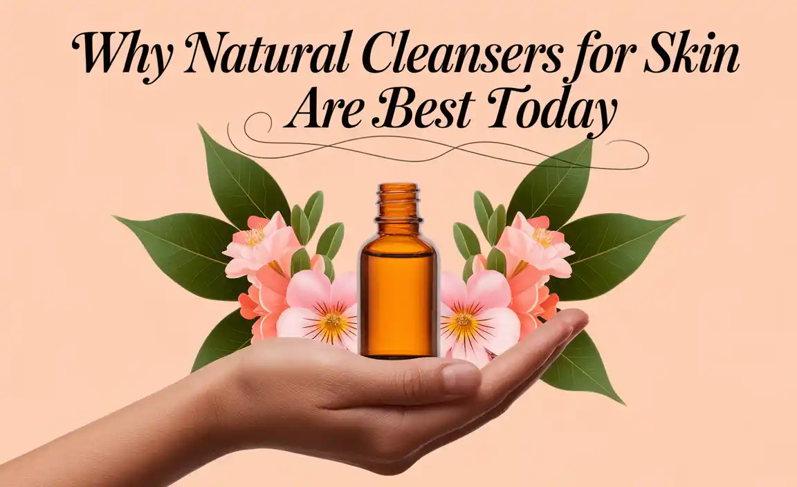 Why Natural Cleansers For Skin Are Best Today