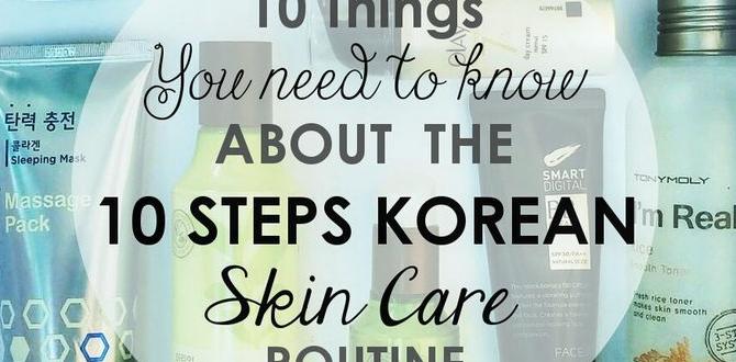 DIY korean skin routine for teens DIY korean skin routine for teens