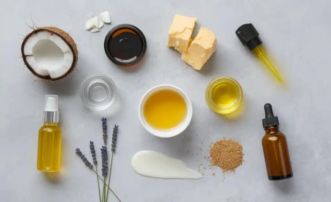 Natural Moisturizers and Oils