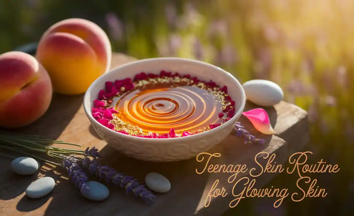 Teenage Skin Routine For Glowing Skin