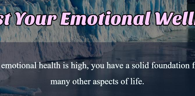 emotional wellness and boost