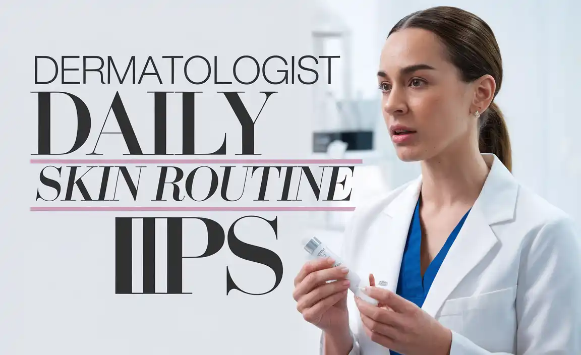 Dermatologist Daily Skin Routine Tips