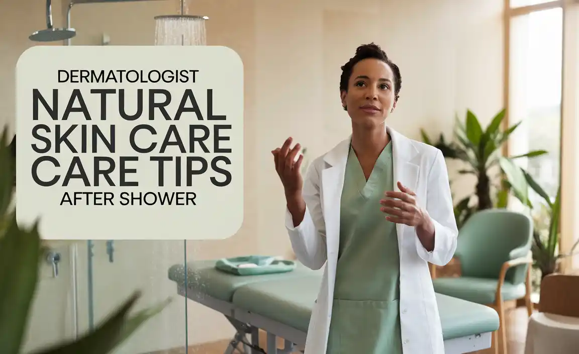Dermatologist Natural Skin Care Tips After Shower
