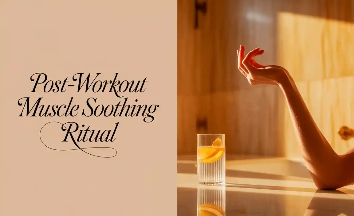 Post-Workout Muscle Soothing Ritual