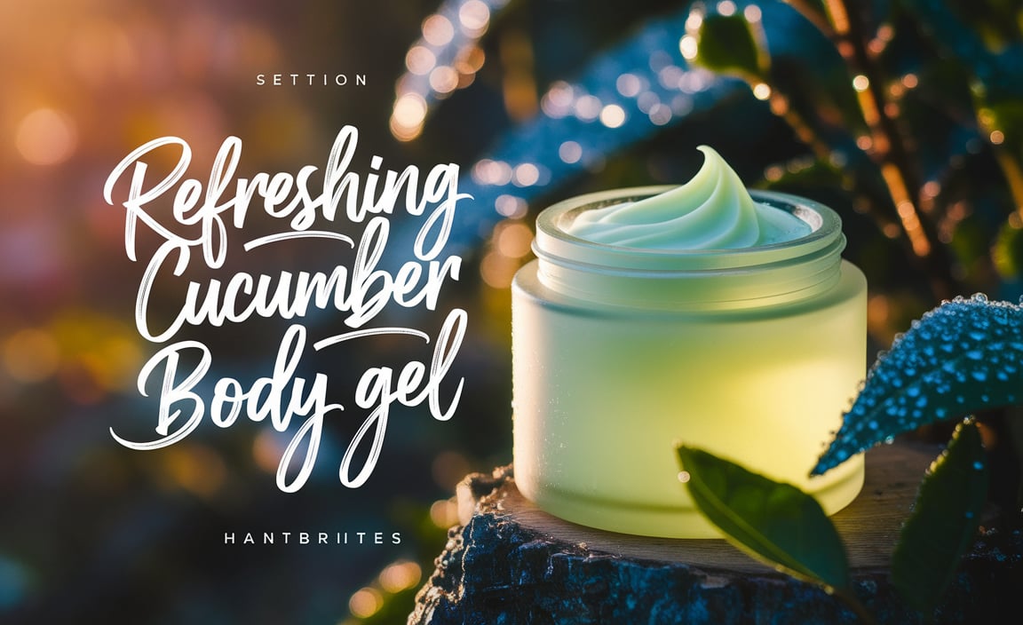 Refreshing Cucumber Body Gel