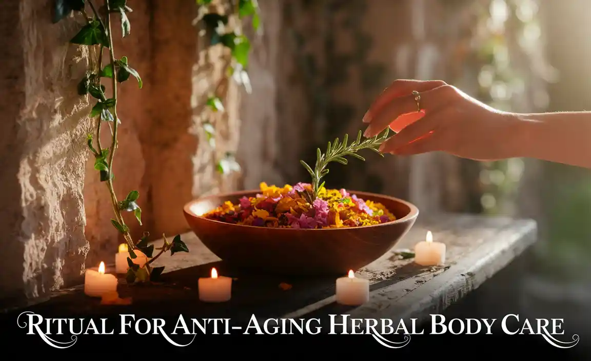 Ritual for Anti-Aging Herbal Body Care