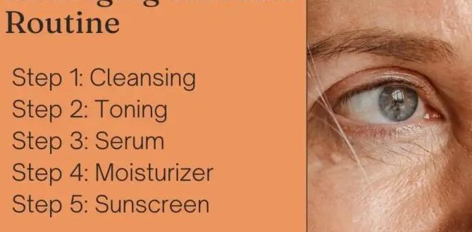 beginner evening skin routine for aging skin