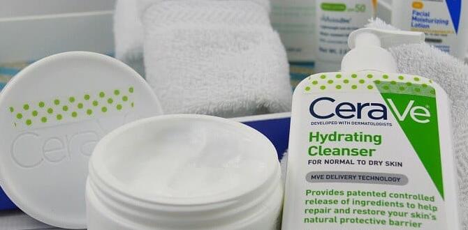 customized simple skin care routine with serum