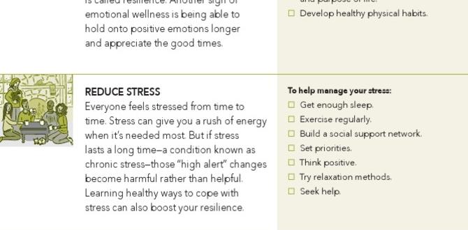 emotional wellbeing daily checklist emotional wellbeing daily checklist