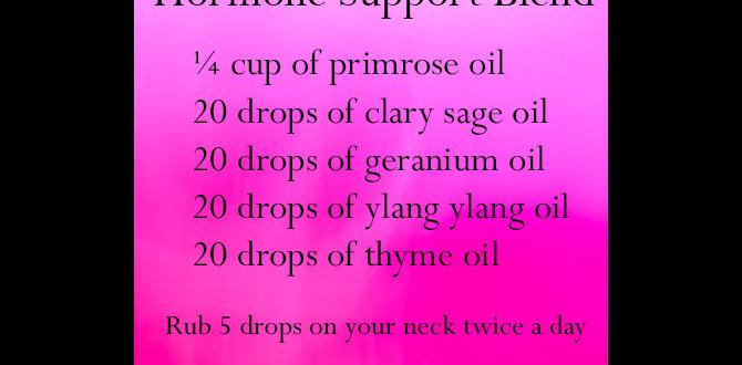 hormone detox essential oils blend hormone detox essential oils blend