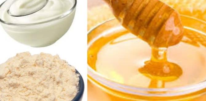 natural masks with yogurt and honey