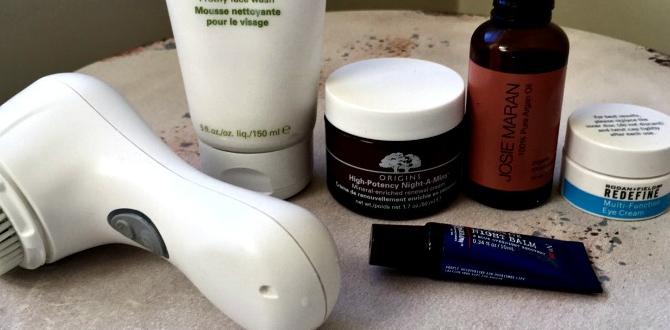 organic night skin care routine for women