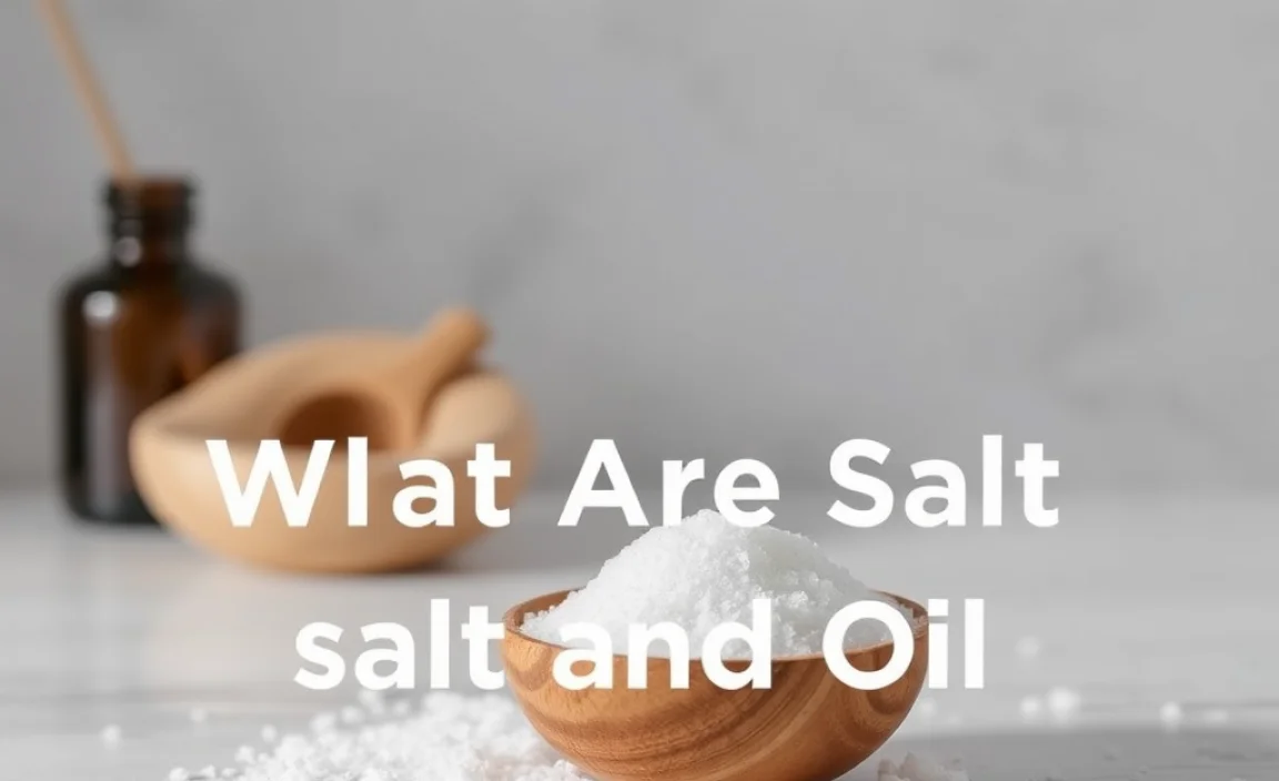 What Are Salt and Oil Scrubs?